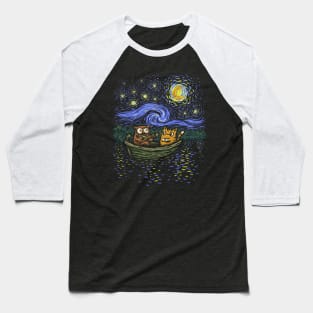 The Owl and the Pussy-Cat Baseball T-Shirt